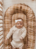 Load image into Gallery viewer, Gingham Jumbo Baby Nest
